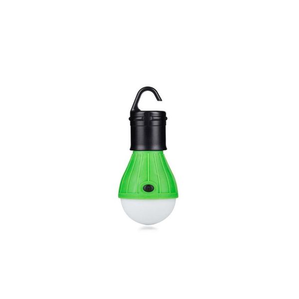 Otras luces Iluminación Brelong Mini Linterna Tienda de campaña portátil Luz Led Emergencia Impermeable Gancho Linterna Cámara Amarillo Azul Verde Rojo Dhnxo