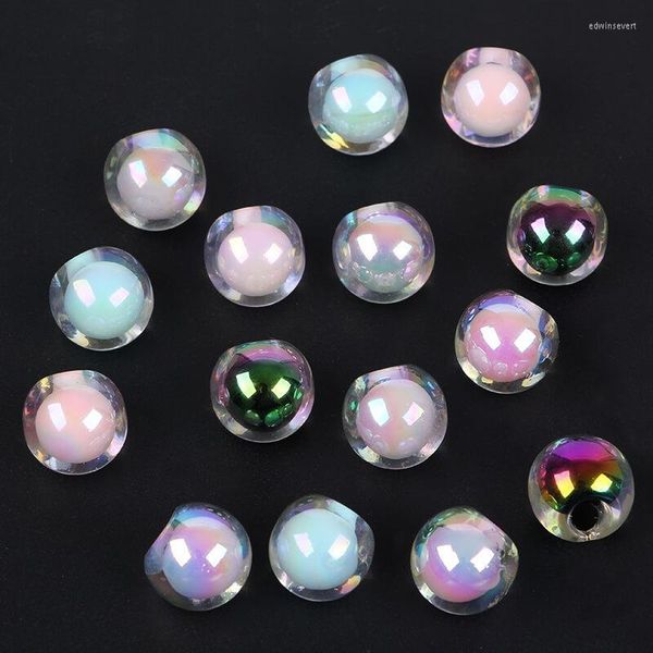 Autre luxe créatif coréen bricolage mode bijoux balle déviation trou perles dans les enfants cadeaux cheveux anneaux événement cadeau accessoire Edwi22
