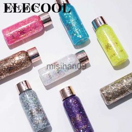 Outros Maquiagem Festival Party Glitter 9 Cores Show de palco Maquiagem Shimmer Brilhante Lantejoulas Lantejoulas Coloridas Cosméticos Sombra Glitter Gel J230718