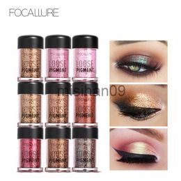 Autre Maquillage FOCALLURE Glitter Fard À Paupières Haute Pigment Poudre Shimmer Matte Palette Brillant Diamant 18 Couleur Ombre À Paupières Maquillage Femmes Cosmétiques J230718