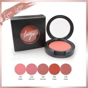 Andere make -up Private Label Gedrukt Matte Blush Palet Light Smooth Finish Soft Contour Vegan vriendelijke groothandelsfabrikanten 230314