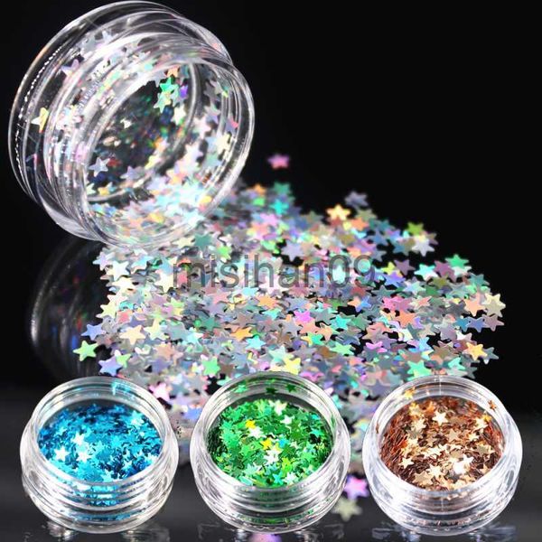 Autre Maquillage Étoiles Paillettes Fard À Paupières Durable Shimmer Glitter Sirène Paillettes Gel Sexy Maquillage Des Yeux Festival Fête Cosmétiques Nail Art Décoration J230718