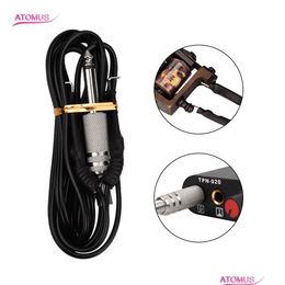 Otros artículos de masaje 1,8 m Sile Hook Line Tattoo Power Supply Clip Cord Black para Hine Set Kits Drop Entrega Salud Belleza Mas Dhou6