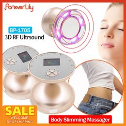 Autres articles de massage 3D LED Ultrasonic Cavitation Corps Slimming Machine RF FAT ANTICLULILITE Ultrasons Face soulevant la peau serrer le masseur 230817