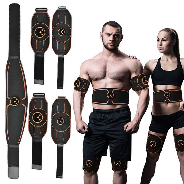 Otros artículos de masaje Abs Belt Entrenador abdominal EMS Estimulación muscular Ejercitador eléctrico Cinturones de tonificación para entrenamiento de brazos y piernas Fitness Gimnasio en casa Equiment 230731