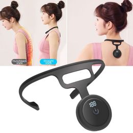 Andere massageartikelen Massager voor rugondersteuning Draagbaar ultrasoon lymfatisch Verzachtend Smart Body Shaping Nekinstrument Houdingscorrectie-apparaat 230703