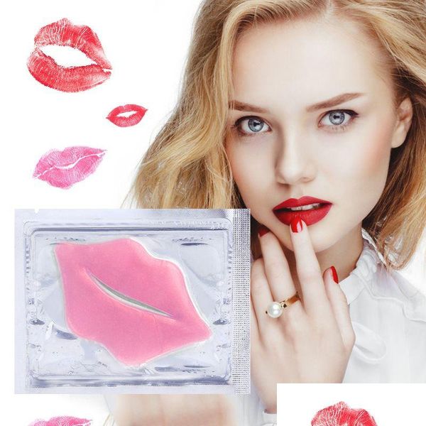 Otros artículos de masaje Belleza Super Lip Plumper Cristal rosa Mascarillas de colágeno Esencia de humedad Arrugas Ance Cosméticos coreanos Cuidado de la piel D Dhatz