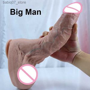 Andere Massage Artikelen Grote Penis Realistische Dildo Lijsters Sexy Gereedschap Siliconen Sution Cup Vrouwelijke Masturbator Lul Volwassen Anale Seksspeeltjes Nieuwe Product Store Q240329