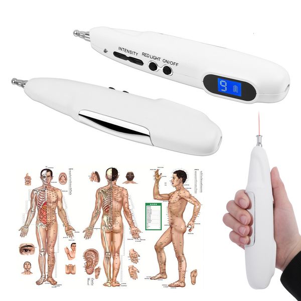 Otros artículos de masaje, masajeador corporal, pluma de acupuntura, láser electrónico, terapia energética de meridianos, herramienta para aliviar el dolor, Dropshiping 230703