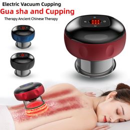 Autres articles de massage Coupage Ensemble Massage Massage électrique thérapie de thérapie Gua Sha Coupes Rechargeable Brûle de graisse Disque minceur de beauté Masajeador 230419