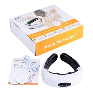 Andere massageartikelen Elektrisch pulserend schouder- en nekmassageapparaat Ver-infraroodverwarming Pijnverlichting Gezondheidszorg Ontspanningshulpmiddel Smart Cervical Massager 230620