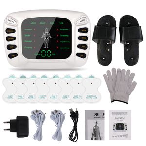 Autres articles de massage Électrostimulateur Physiothérapie Machines TENS Eletric Compex Stimulateur musculaire EMS Masseur d'acupuncture à impulsions pour coussinets corporels 230802