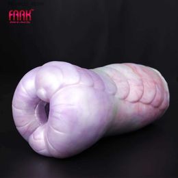 Otros artículos de masaje FAAK Silicona Masturbador masculino Bolsillo íntimo Coño Vagina artificial Sexo oral Producto adulto Juguetes sexuales Tienda para hombres adultos 18 Q231104