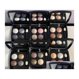 Andere massageartikelen Hoge kwaliteit - verkopende producten Make-up 4 kleuren Oogschaduw 1 stks / partij Drop Delivery Gezondheid Schoonheid Mas Dhxr7