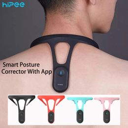 Autres articles de massage Hipee Smart Posture Corrector Device Realtime Back Posture Corrector Training Monitoring Corrector Adulte Enfant 230607