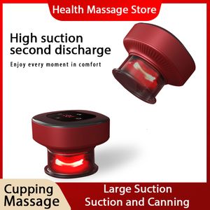 Andere massageartikelen Intelligent vacuüm Cupping Magneettherapie Draadloos schrapen Vetverbranding Instrument voor het hele lichaam 230728