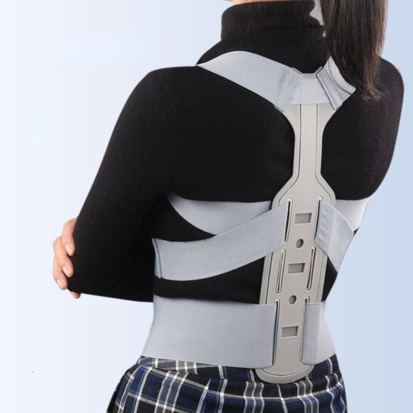 Autres articles de massage Correcteur de posture de la poitrine invisible Scoliose Attelle dorsale Ceinture de la colonne vertébrale Soutien de la thérapie des épaules Mauvaise correction 230626