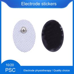 Otros artículos de masaje Mini botón Electrodo Pad Parche Pegatina Pulso Masajeador de baja frecuencia Stick Autoadhesivo para TENS Fisioterapia Otro