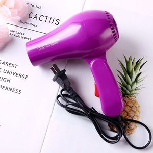 Otros artículos de masaje Mini secador de pelo profesional Boquilla de recolección 220V Enchufe de EE. UU. Viaje plegable Soplador eléctrico para el hogar 230906