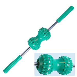 Andere massageartikelen Multifunctionele magneet Roller Terug Schouder Spierverlichting Ruggengraat Knijpen Duwen Acupressuur 230703