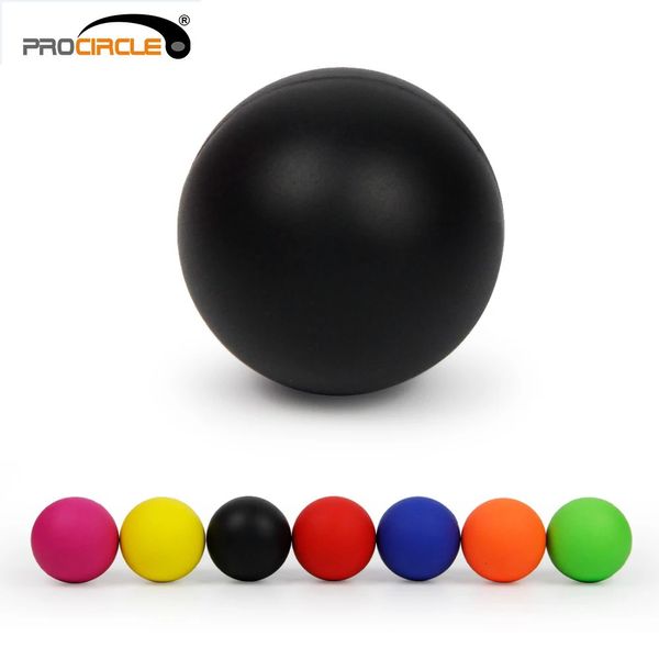 Otros artículos de masaje ProCircle Fitness Bola de masaje 100% goma Hockey Lacrosse Ball 64 mm Punto de disparo Relajación Automasaje 231201