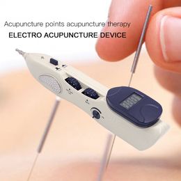 Autres articles de massage avec affichage numérique Stylo d'acupuncture laser portable Electro Point Stimulateur musculaire Appareil Outils de soins de santé 230729