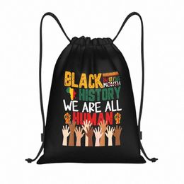 Otros suministros de maternidad Historia negra MTH 247365 Somos bolsas de gimnasio humanas Bolsas de gimnasio Ligero U1f0 Drop entrega para niños DH7UN