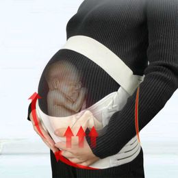 Otros suministros de maternidad Transpirable Embarazo Espalda Abdominal Cintura Banda Soporte Maternidad Cinturón Correa Transpirable elástico ajustable cintura rejilla malla 230516