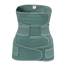 Autres fournitures de maternité Post-partum Ceinture Bandage Minceur Corset Corset Taille Formateur Body Shaper Shapewear Blanc Rose Vert 230323