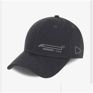 Autres accessoires de moto 2022 Forma One Team Curved Hat Youth F1 Sports Baseball Cap Personnalisation Drop Delivery Mobiles Motorcyc Dhjo5