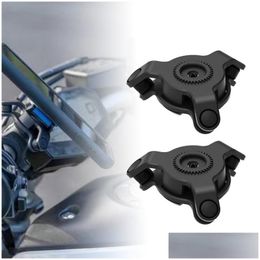 Autres accessoires de moto Est Support de téléphone Amortisseur Absorption Mod Support Anti-Shake Mount Adaptateur de support pour Atv Drop Deli Dhrco