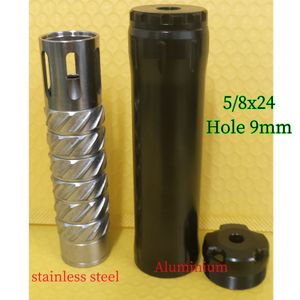 Other Motorcycle Parts Spiral Stainless Steel Bowl Tube Aluminum Filter 6 Inches 8 1/2X28 Or 5/8X24 Drop Delivery Automobiles Motorcyc Otbz9