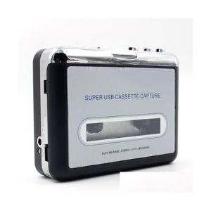 Autres accessoires MP3 / 4 avec boîte de vente au détail originale EZCAP Portable USB Cassette Capture Capture Recverter Digital O Music mp3 D DHW84