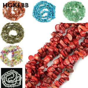 Autres puces de forme irrégulière naturelle perles de pierre corail rouge cornaline cristal d'aventurine quartz pour la fabrication de bijoux bracelets à bricoler soi-même