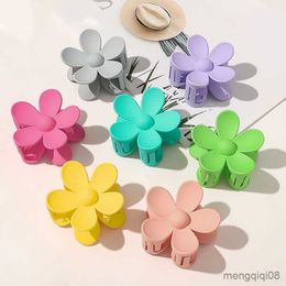 Autres Nouvelles Femmes Filles Mignon Bonbons Couleurs Grande Fleur En Plastique Cheveux Cls Doux Titulaire Clip Épingle À Cheveux Bandeau Accessoires De Mode R230608