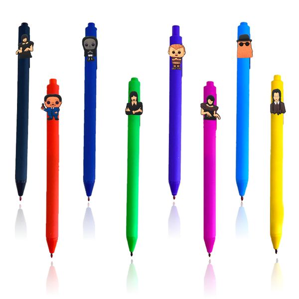 Autre école de bureau fournit un drame américain Drama Mercredi Cartoon Ballpoint Pens Funny Nurse accessoires pour le travail Étudiants mignons MTI Color OT3BX