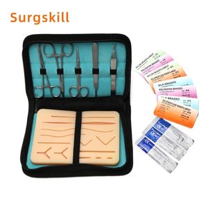 Autres fournitures scolaires de bureau Kit de pratique de suture pour la formation Pad de suture avec ensemble d'outils 230703