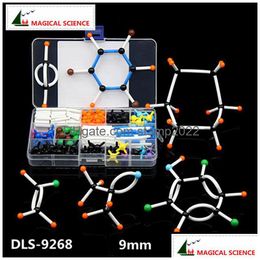 Otros suministros escolares de oficina al por mayor 268 unids Molecar Model Set Dls9268 Kits de estructura de Moleces de química orgánica para enseñar Rese Dh3Pc