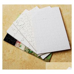 autres fournitures scolaires de bureau en gros est a4 sublimation puzzle blanc 120 pièces bricolage artisanat presse à chaud transfert artisanat puzzle blanc en dhr1y