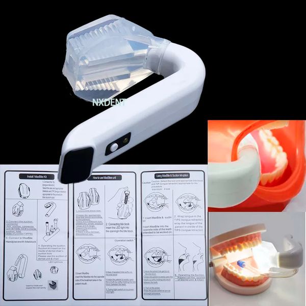 Autre hygiène bucco-dentaire 1 ensembles lumière intra-orale dentaire Plus système de lampe à LED sans fil d'aspiration dentiste 230704