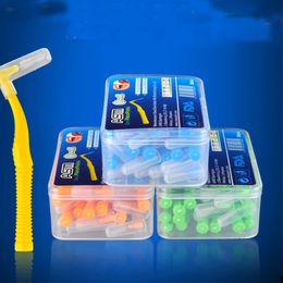 Andere orale hygiëne 20 -stcsbox l vorm pushpull interdentale borstel orthodontische tandenstoker tanden bleken tanden pick tandenborstel zorg 230517