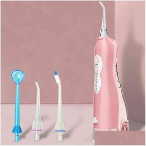 Autre Hygiène Bucco-Dentaire 3 Modes Irrigateur Usb Rechargeable Water Flosser Jet Dentaire Portable 220Ml Réservoir Nettoyant Dents Étanche Vtmtb177 Dhqo2