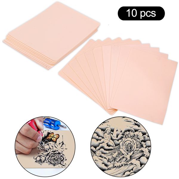 Autre hygiène bucco-dentaire 5 10pcs tatouage pratique peau double maquillage permanent sourcil mélangeur cuir synthétique faux microblading fournitures outil 230921