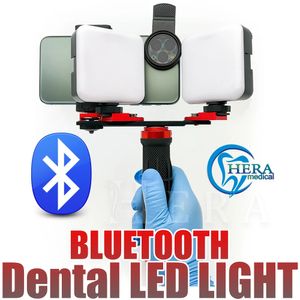 Autre hygiène bucco-dentaire Bluetooth dentaire Flash Light Pographie équipement dentisterie LED remplissage pour dentiste éclairage Po Fill light 231204