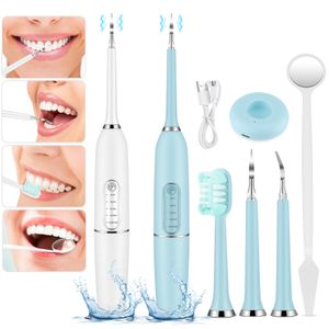 Other Oral Hygiene Dental Cleaning Tartar Eliminator Scraper Remover Electric Toothbrush Sonic Teeth Cleaner Dental Scaler for Teeth Whitening Care 230516