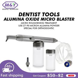 Andere orale hygiëne Dental Tools Air Polisher aluminiumoxide Sandstaart Gun Micro Blaster Microetcher Sandblaster Instrument 2 4 Holes Interface 230417