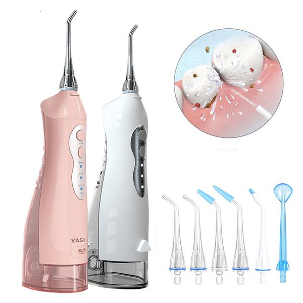 Autre hygiène bucco-dentaire Électrique Oral Irrigator Dental Water Flosser 3 Mode USB Rechargeable Famille Voyage Utilisation Étanche Jet D'eau Floss Nettoyant Dents 230524