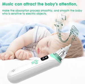 Autre hygiène bucco-dentaire électrique aspirateur nasal pour bébés enfants ventouse électrique musique hygiénique cure utilisation du nettoyeur de nez de bébé