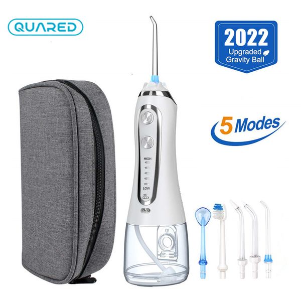 Otro irrigador de higiene bucal portátil IPX7 resistente al agua hilo dental Jet USB h2ofloss hilo dental puntas limpiador de dientes 230211