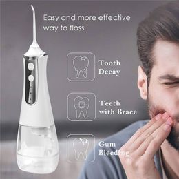 Andere orale hygiëne draagbare USB-opsparende tandheelkundige tandheelkundige 5-modus 300 ml orale spoeling huishouden reiswater tandheelkundige floss rinSer tandhygiënisten 230815